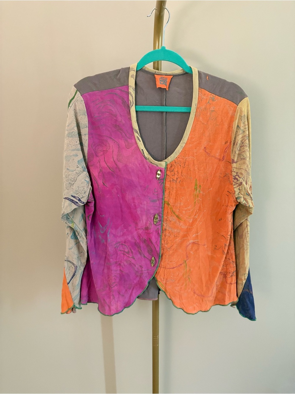JG’s Mad Lab by Staley Gretzinger Slinky Knit Cardigan Top